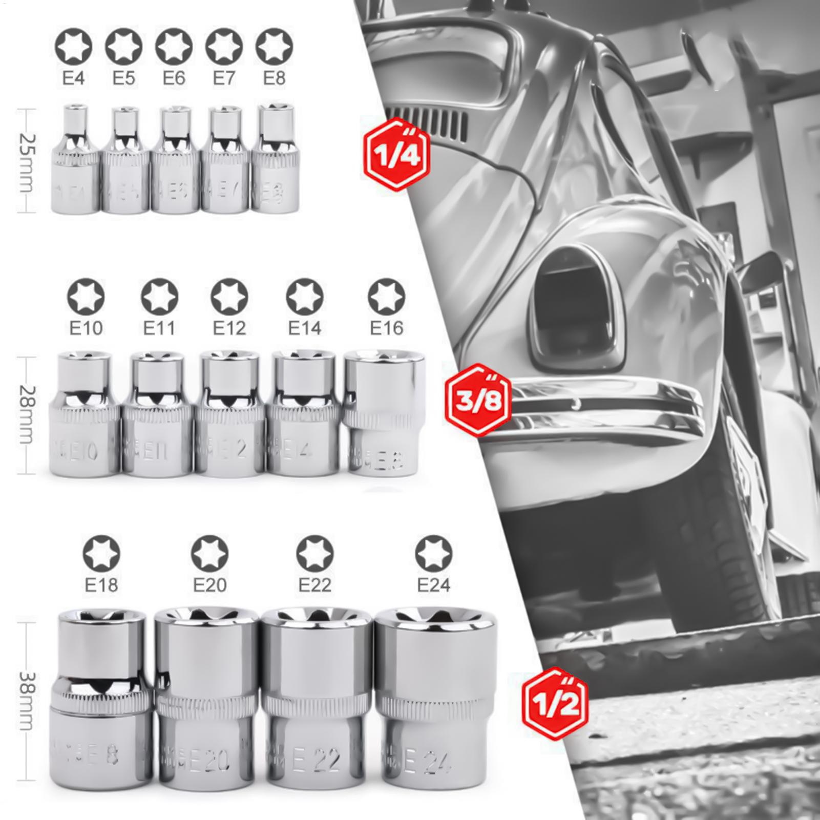 Socket Set - ソケットセット ポータブル ヘビーデューティー 多機能 ポータブル ハンドツール