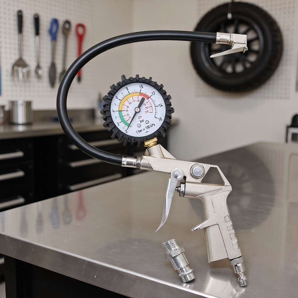 Spring Compressor Tool - タイヤ空気圧ゲージガンタイプ、自動車、バイク、SUV用空気圧縮機タイヤ修理用インフレーターツール