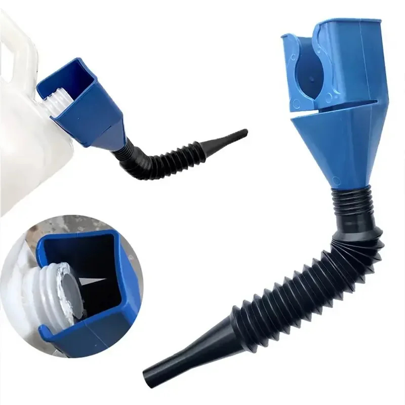 Oil Filter - 頑丈なプラスチック製オイルファンネル、フィルター付き、車、バイク、ガソリンエンジンの給油、オイル交換、輸送用ファンネルアクセサリー