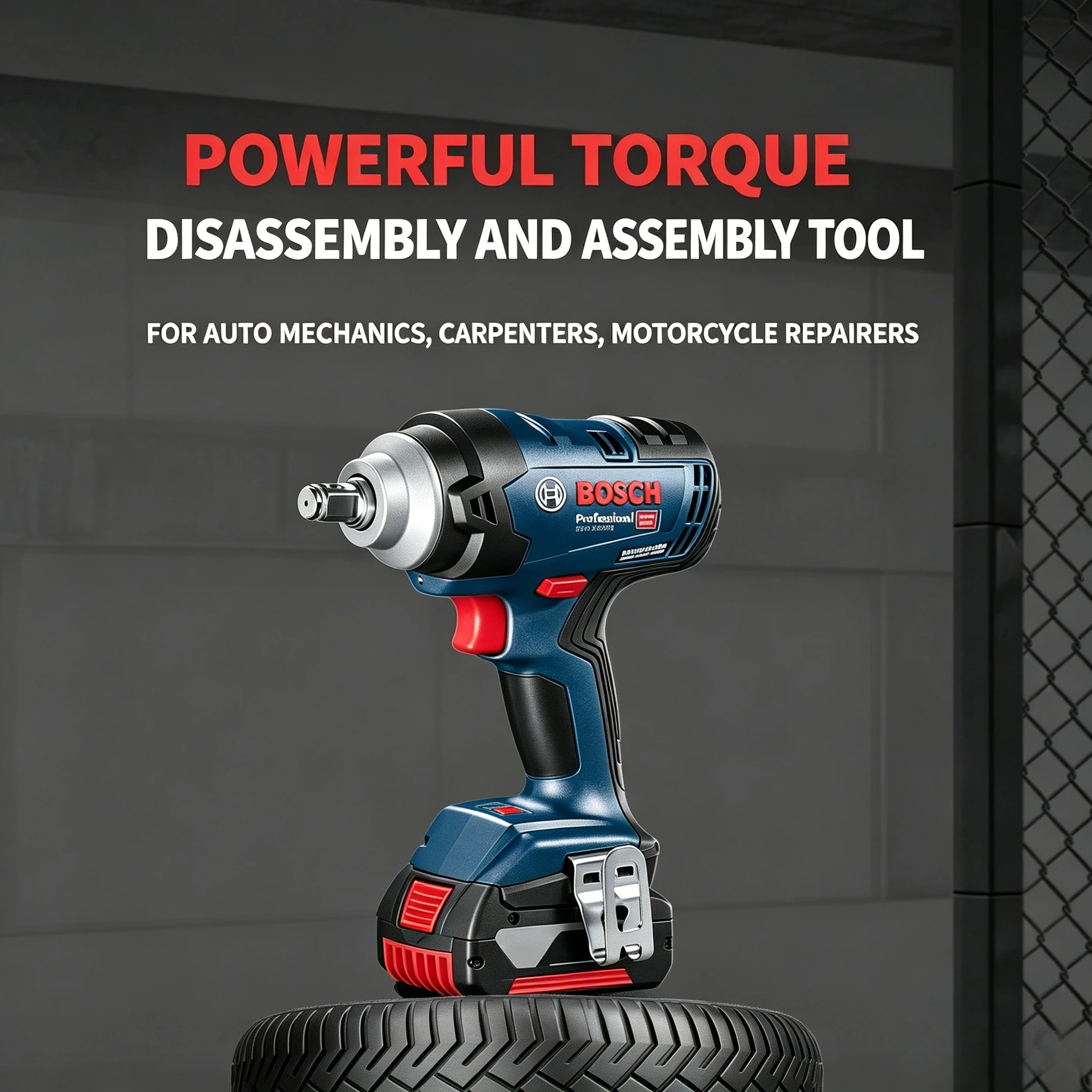 ‌ ボッシュ GDS 18V-400 18V ブラシレスイン - Torque Wrench のレビューと価格