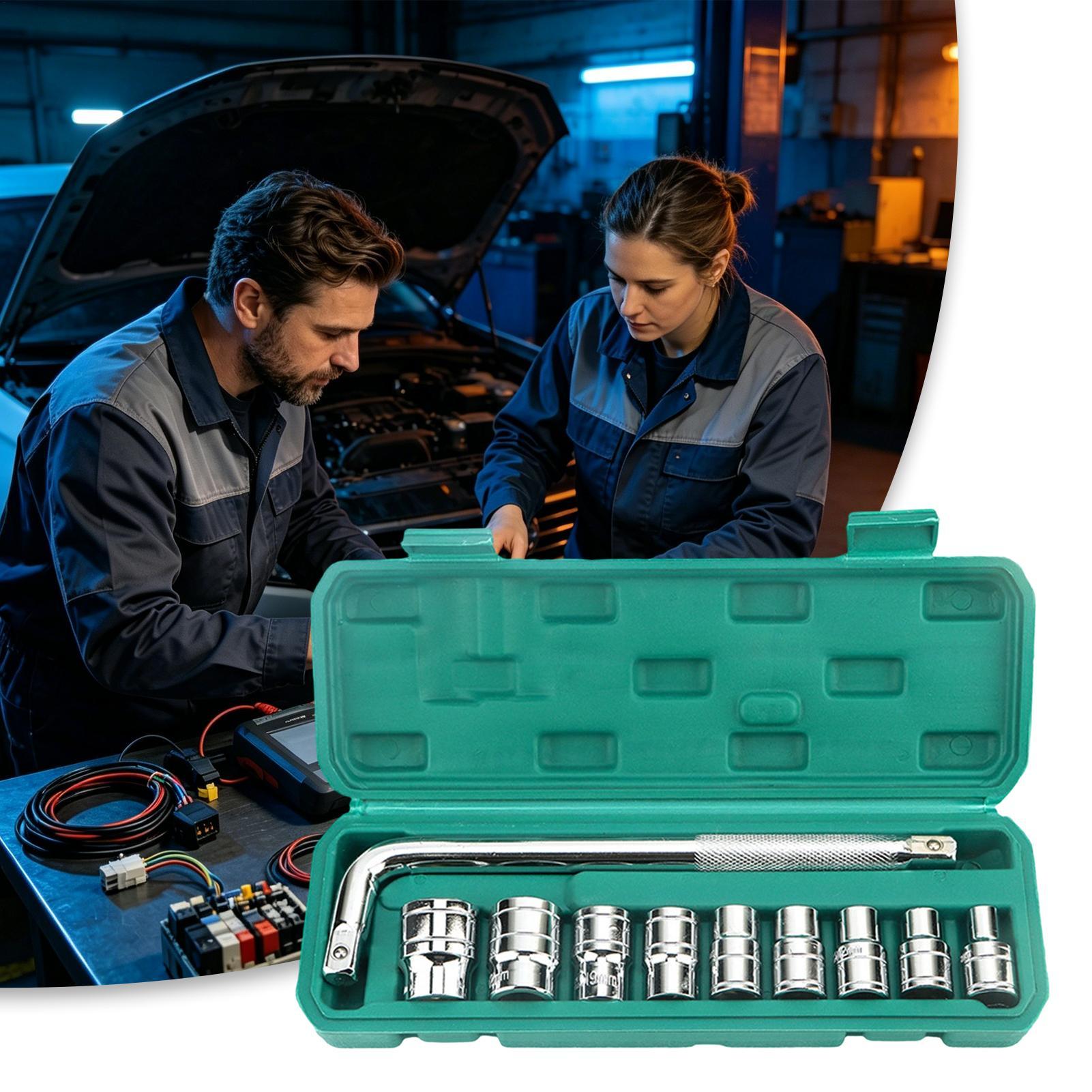 車のソケットレンチクイックリリースユニバーサルポータブルハン - Car Repair Tools のレビューと価格