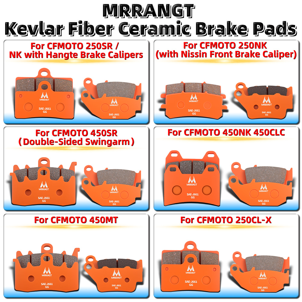 MRRANGT セラミックブレーキパッドパフォーマンスブレー - Brake Pad Set のレビューと価格