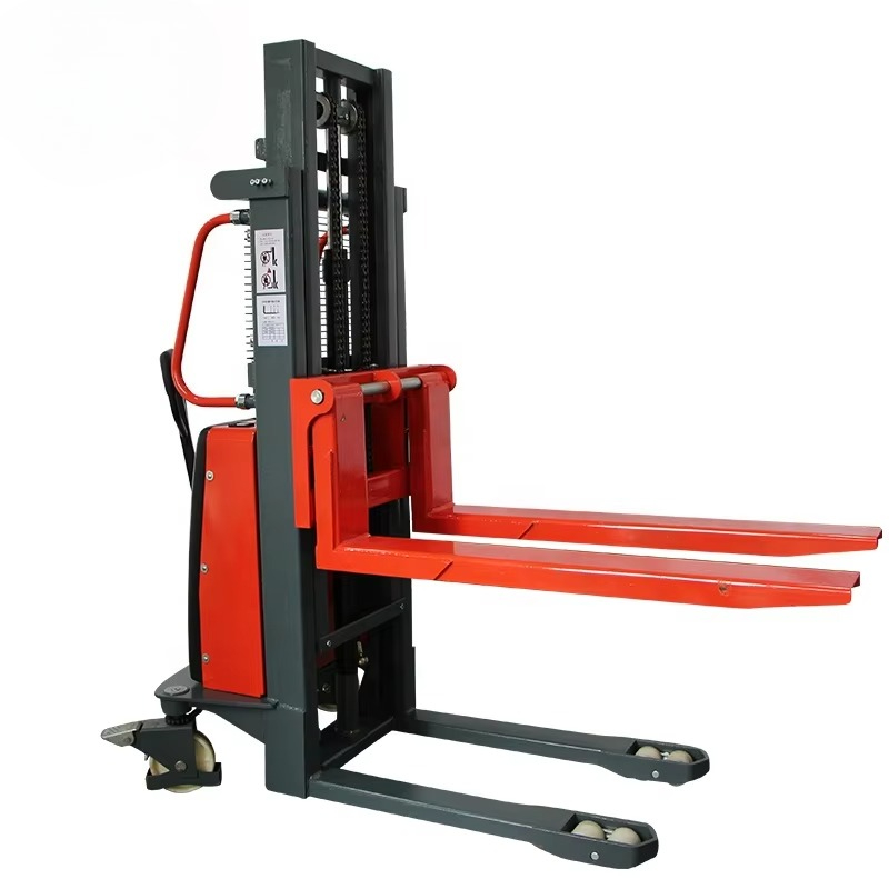 半自動手動ハンドフォークリフトハンドパレットジャッキ電動スタ - Car Jack のレビューと価格