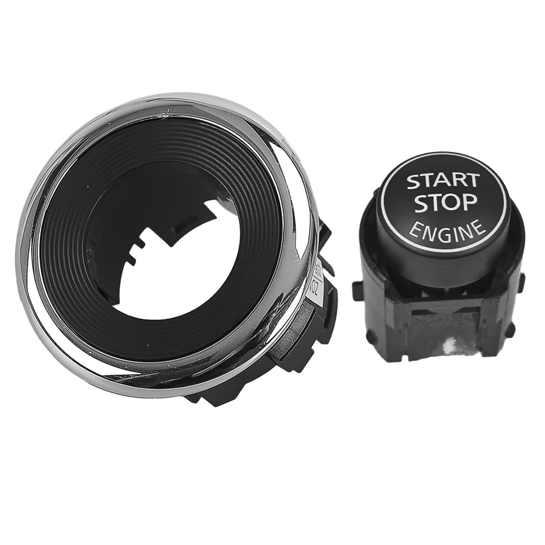 エンジン点火スタートストップスイッチボタンリング付きブラック - Spark Plug のレビューと価格